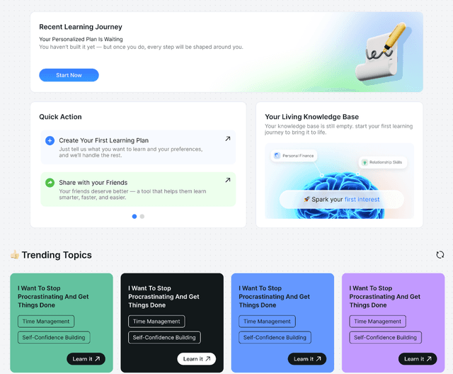 Personalized learning paths—always the best fit for you